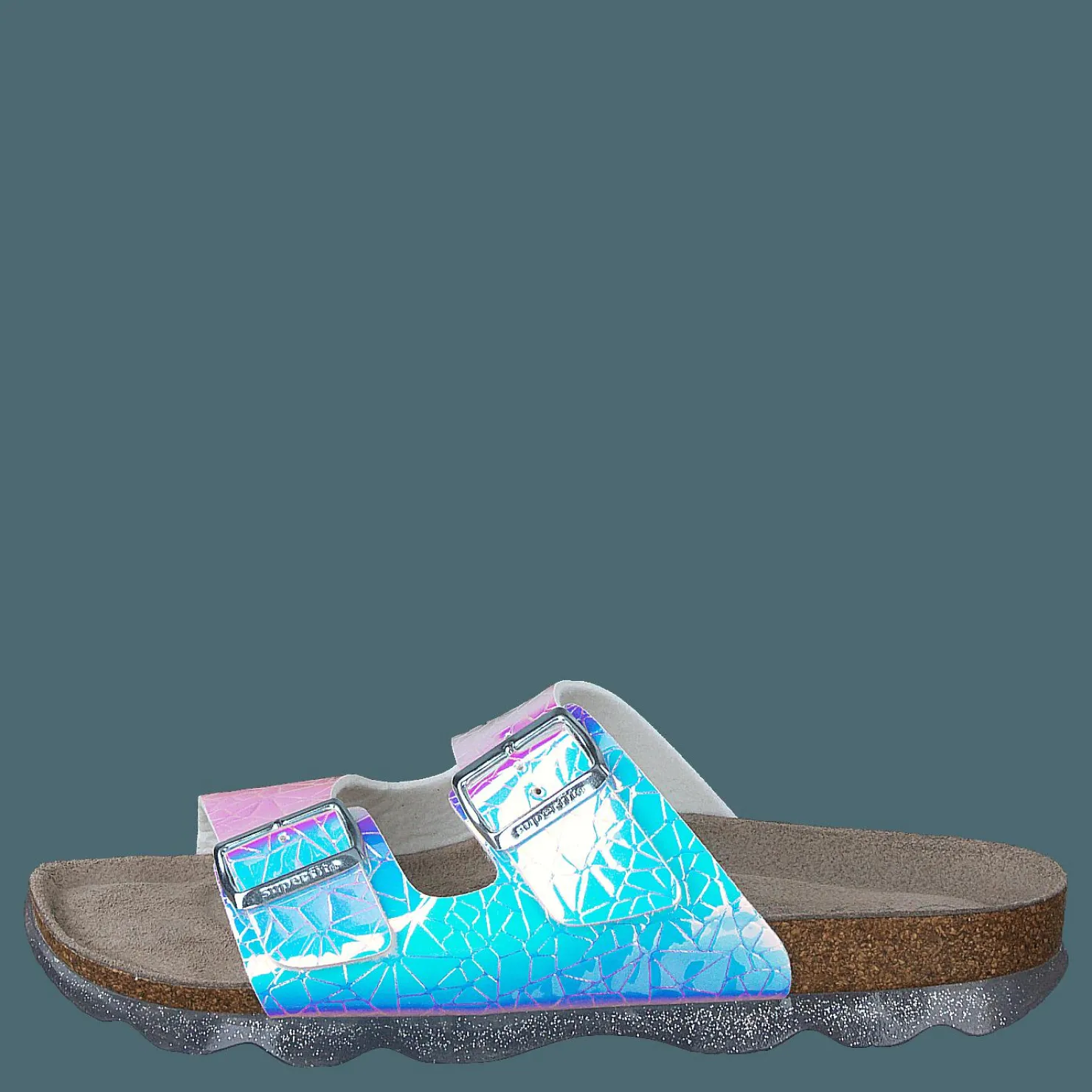 Superfit Jellies White Rosa, Blå och Metallisk