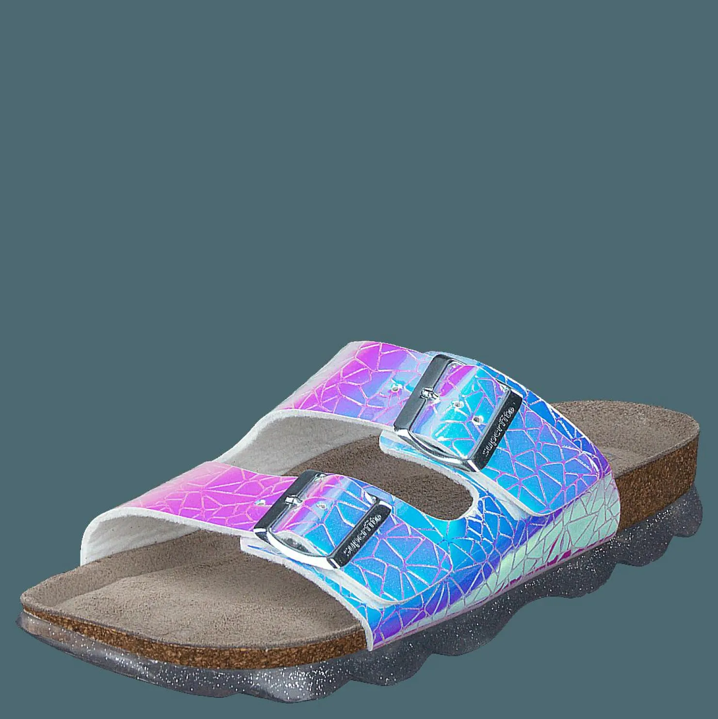 Superfit Jellies White Rosa, Blå och Metallisk