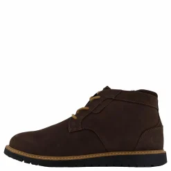 Hush Puppies Jenson Chukka Dark Brown Nubuck Brun Discount