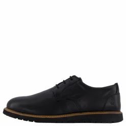 Hush Puppies Jenson Oxford Bold Black Leather Svart Discount