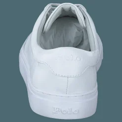Polo Ralph Lauren Jermain Leather Sneaker White Vit Clearance