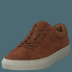 Polo Ralph Lauren Jermain Suede Sneaker Snuff Brun Outlet