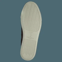 Polo Ralph Lauren Jermain Suede Sneaker Snuff Brun Outlet