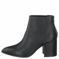 Steve Madden Jillian Black Leather Svart Hot