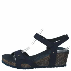 Panama Jack Julia Basics Nobuck Marino/navy Blå Sale