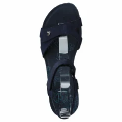 Panama Jack Julia Basics Nobuck Marino/navy Blå Sale