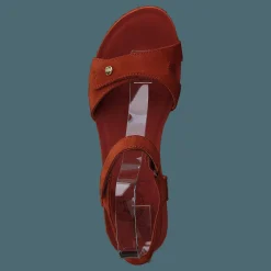 Panama Jack Julia Basics Nobuck Teja/tile Brun och Röd Clearance
