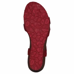 Panama Jack Julia Menorca Velour Rojo/red Röd och Brun Best