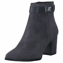 MICHAEL Michael Kors Julianna Bootie 031 Charcoal Blå Outlet