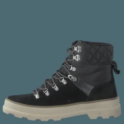 Gant Kaari Mid Lace Boot Black Svart Discount