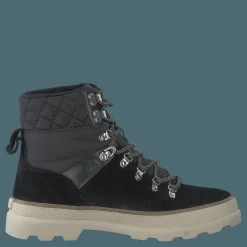 Gant Kaari Mid Lace Boot Black Svart Discount