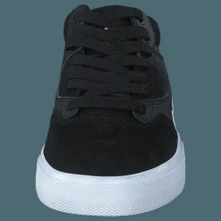 DC Shoes Kalis Vulc Mid Black/black/white Svart Outlet