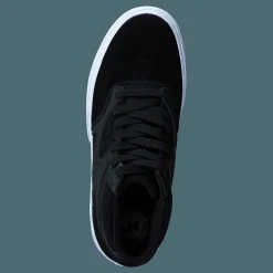 DC Shoes Kalis Vulc Mid Black/black/white Svart Outlet
