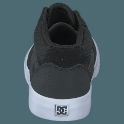 DC Shoes Kalis Vulc Mid Black/white Svart Outlet