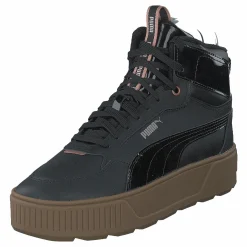 Puma Karmen Rebelle Mid Wtr Black- Black Svart Sale