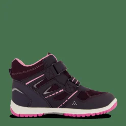 Leaf Kasuri Burgundy Lila New