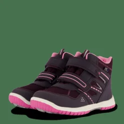 Leaf Kasuri Burgundy Lila New