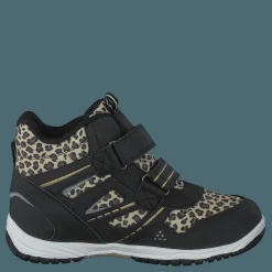 Leaf Kasuri Leopard Svart Hot