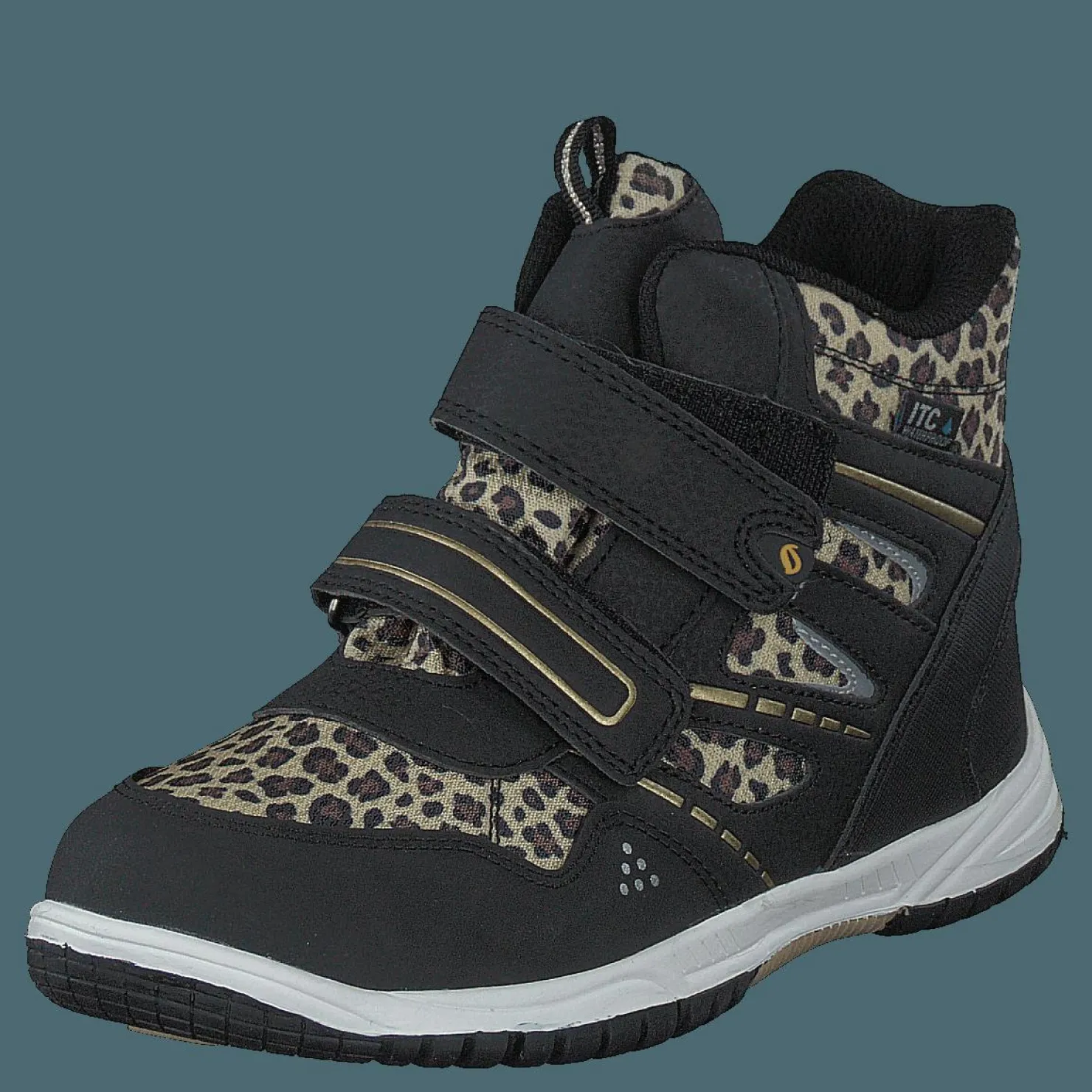 Leaf Kasuri Leopard Svart Hot