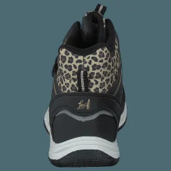 Leaf Kasuri Leopard Svart Hot