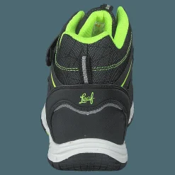 Leaf Kasuri Reflective Svart Hot