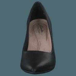 Clarks Kataleyna Gem Black Leather Svart Discount