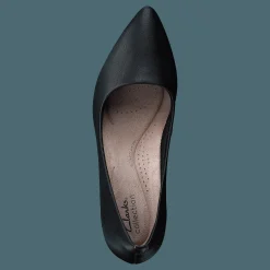 Clarks Kataleyna Gem Black Leather Svart Discount
