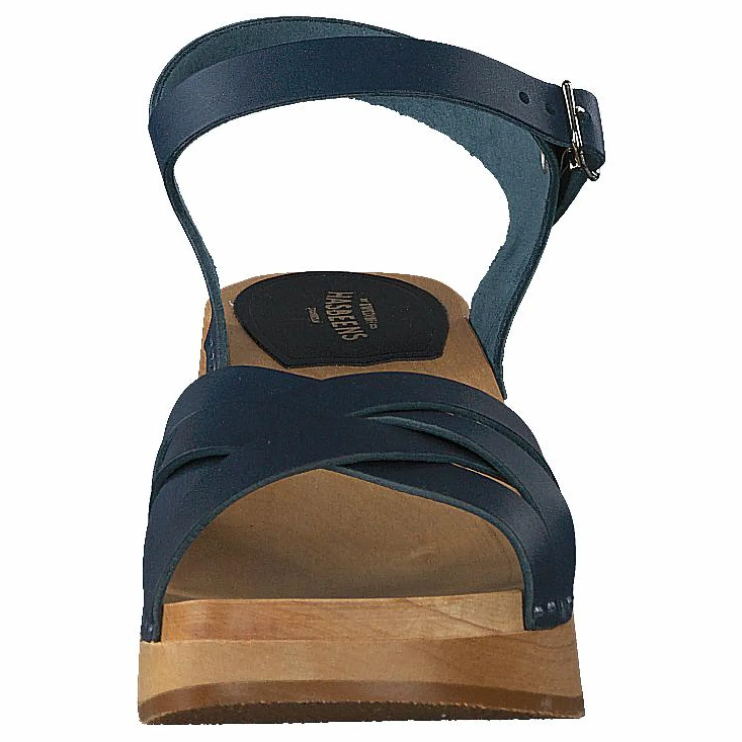 Swedish Hasbeens Katja High Dark Blue Brun och Blå