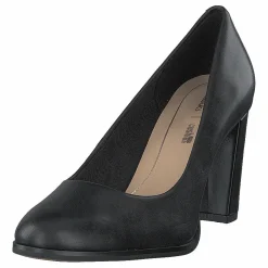 Clarks Kaylin Cara Black Leather Svart Sale