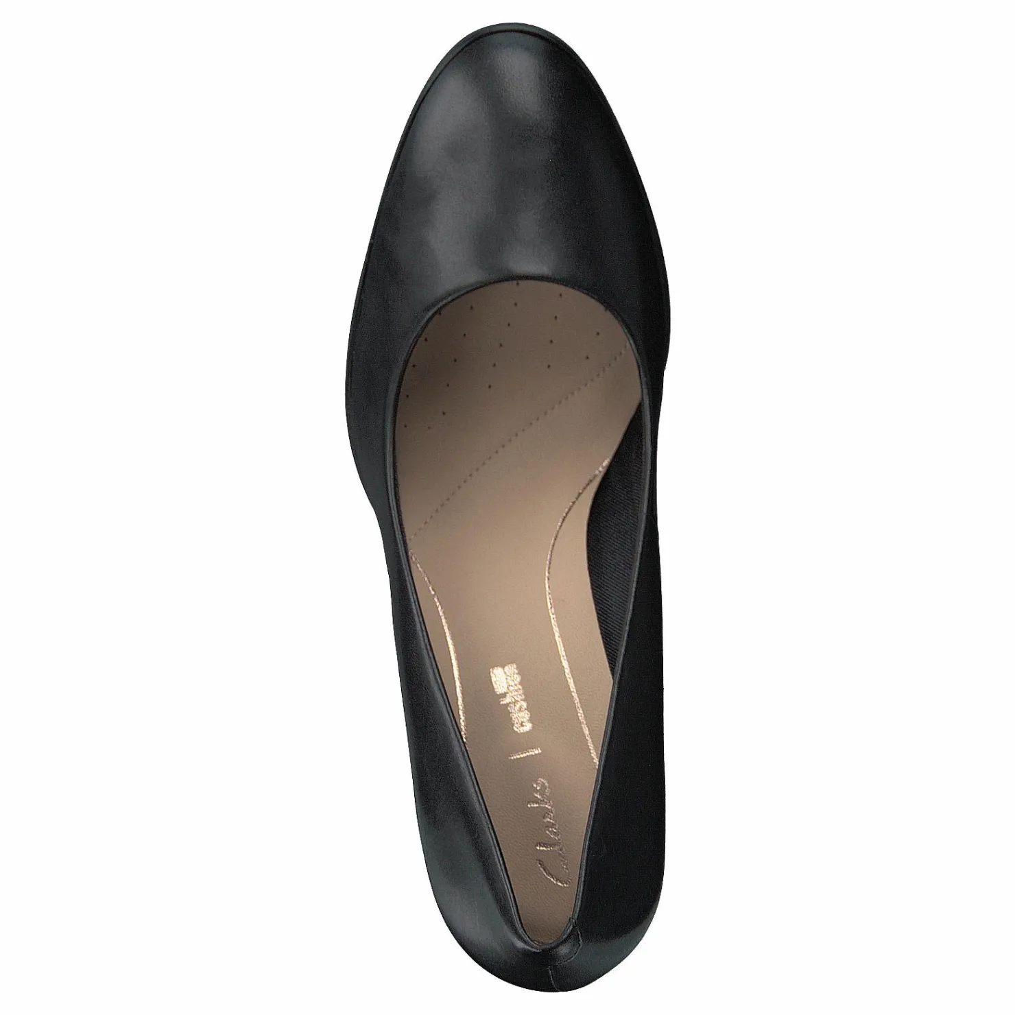 Clarks Kaylin Cara Black Leather Svart Sale