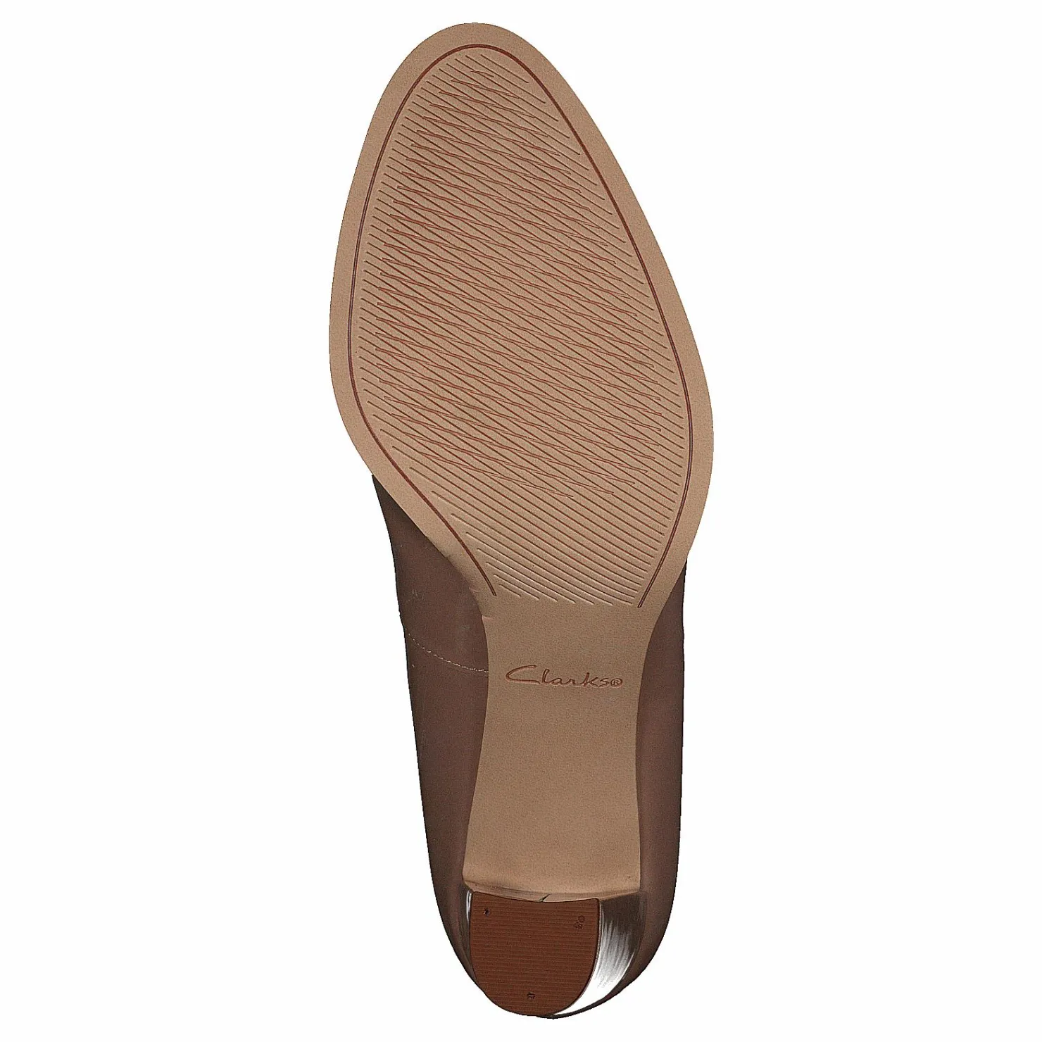Clarks Kaylin Cara Praline Patent Brun New