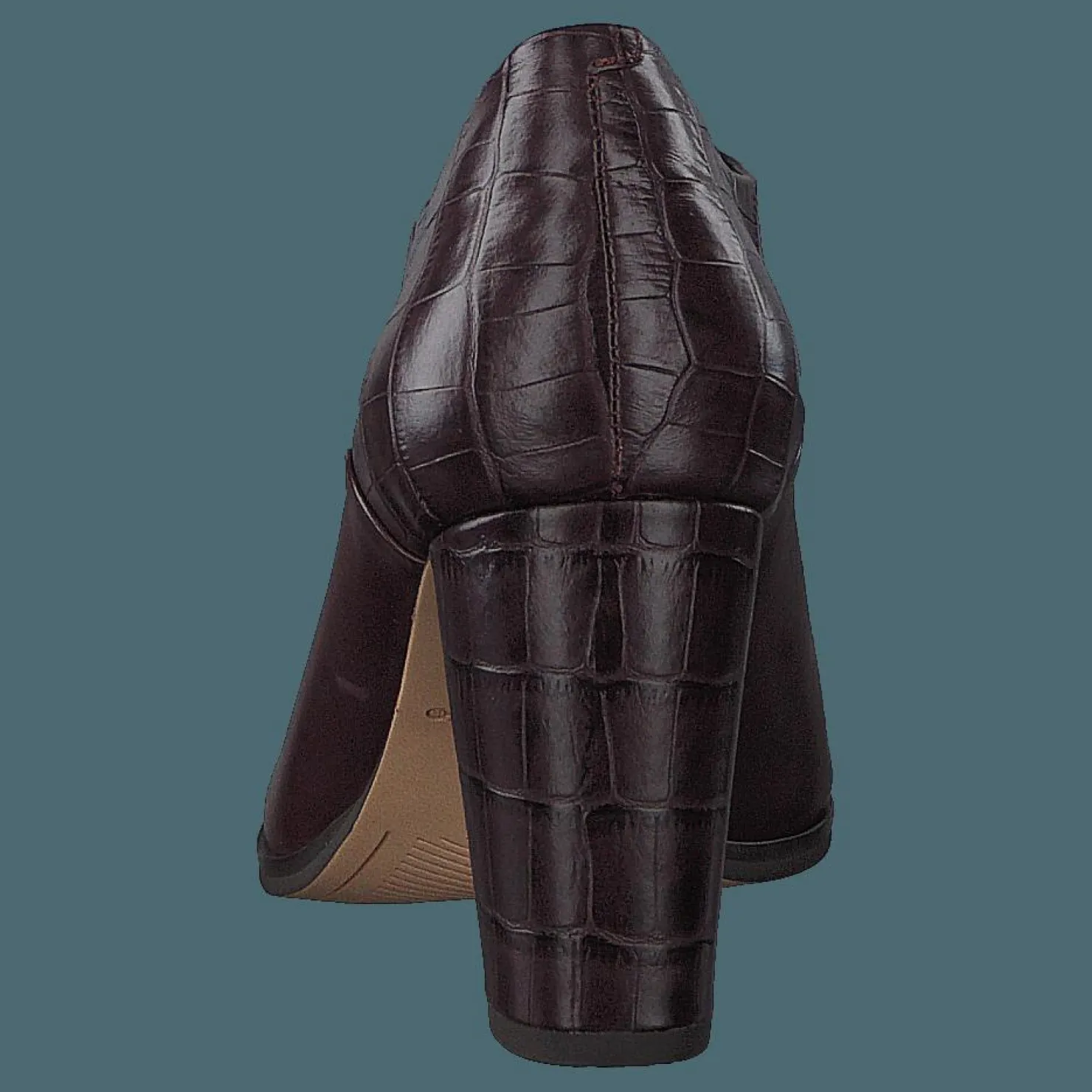 Clarks Kaylin Ida Burgundy Combi Svart Clearance