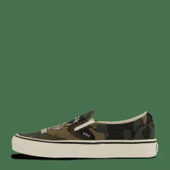 Polo Ralph Lauren Keaton Camo Canvas Slip-On Sneaker Camo Tiger Flerfärgad Discount