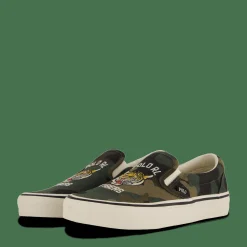 Polo Ralph Lauren Keaton Camo Canvas Slip-On Sneaker Camo Tiger Flerfärgad Discount