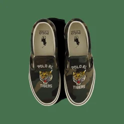 Polo Ralph Lauren Keaton Camo Canvas Slip-On Sneaker Camo Tiger Flerfärgad Discount