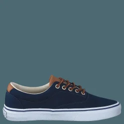 Polo Ralph Lauren Keaton Canvas Sneaker Newport Navy / Multi PP Blå Outlet
