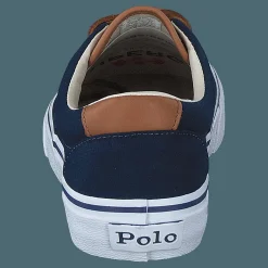 Polo Ralph Lauren Keaton Canvas Sneaker Newport Navy / Multi PP Blå Outlet