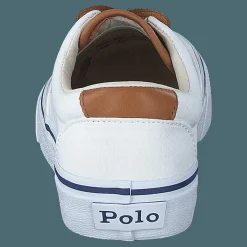 Polo Ralph Lauren Keaton Canvas Sneaker White / Multi PP Vit Discount
