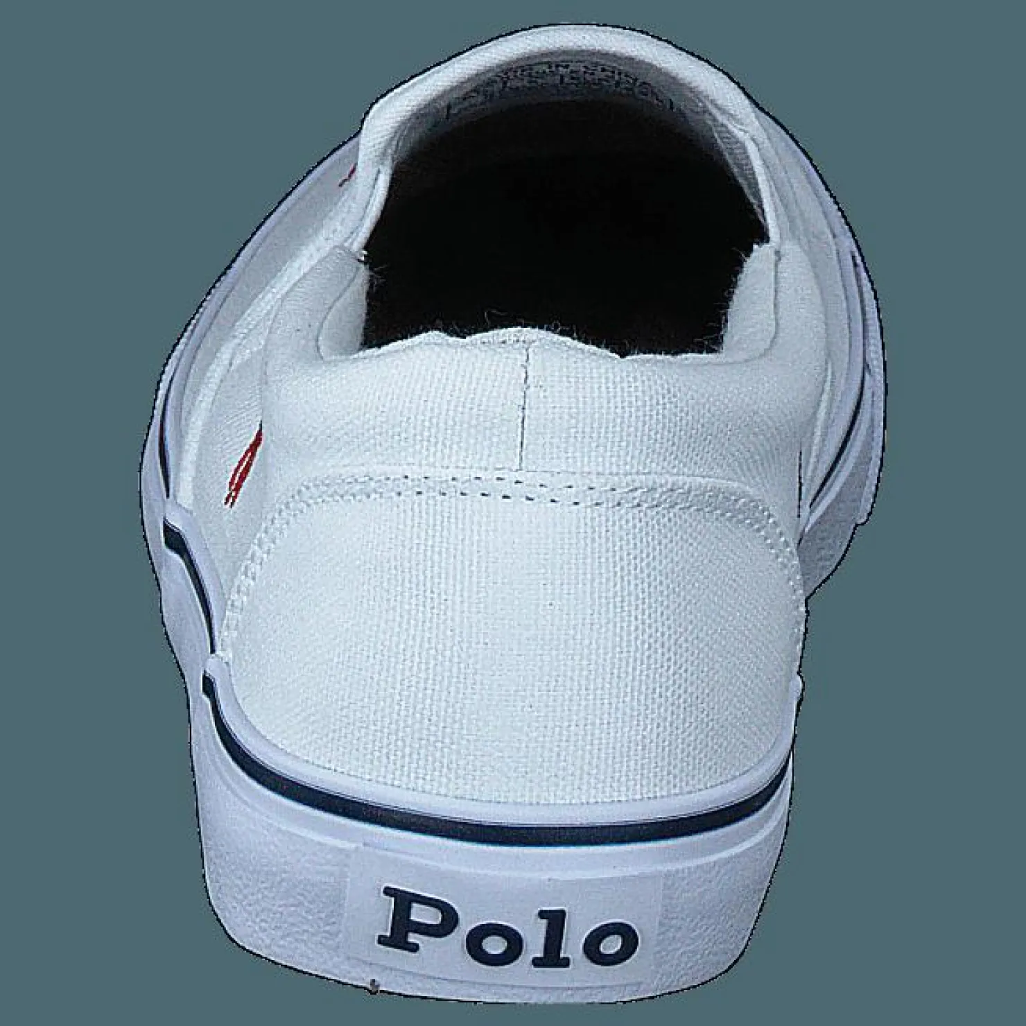 Ralph Lauren Junior Keaton Slipon White/ Navy, Red Vit Discount