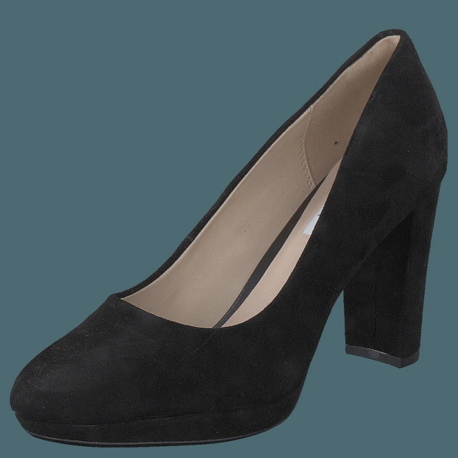 Clarks Kendra Sienna Black suede Svart Best