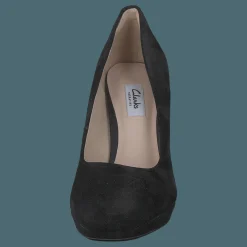 Clarks Kendra Sienna Black suede Svart Best