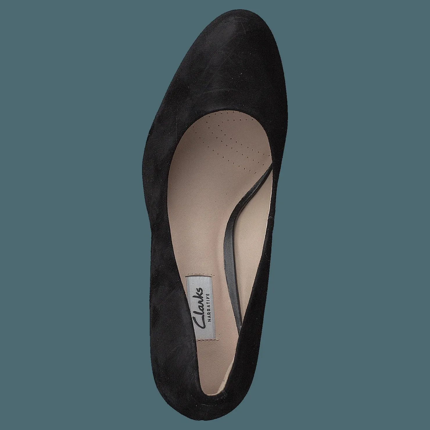 Clarks Kendra Sienna Black suede Svart Best