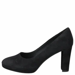 Clarks Kendra Sienna Black Suede Svart New
