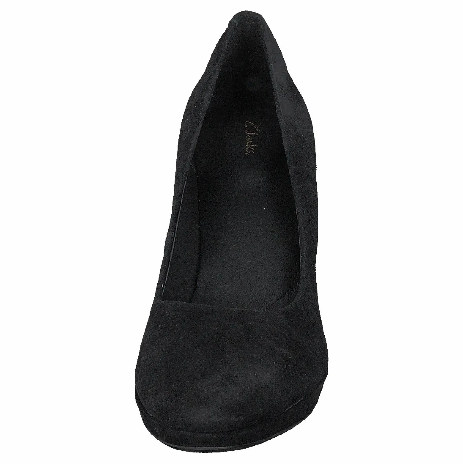 Clarks Kendra Sienna Black Suede Svart New