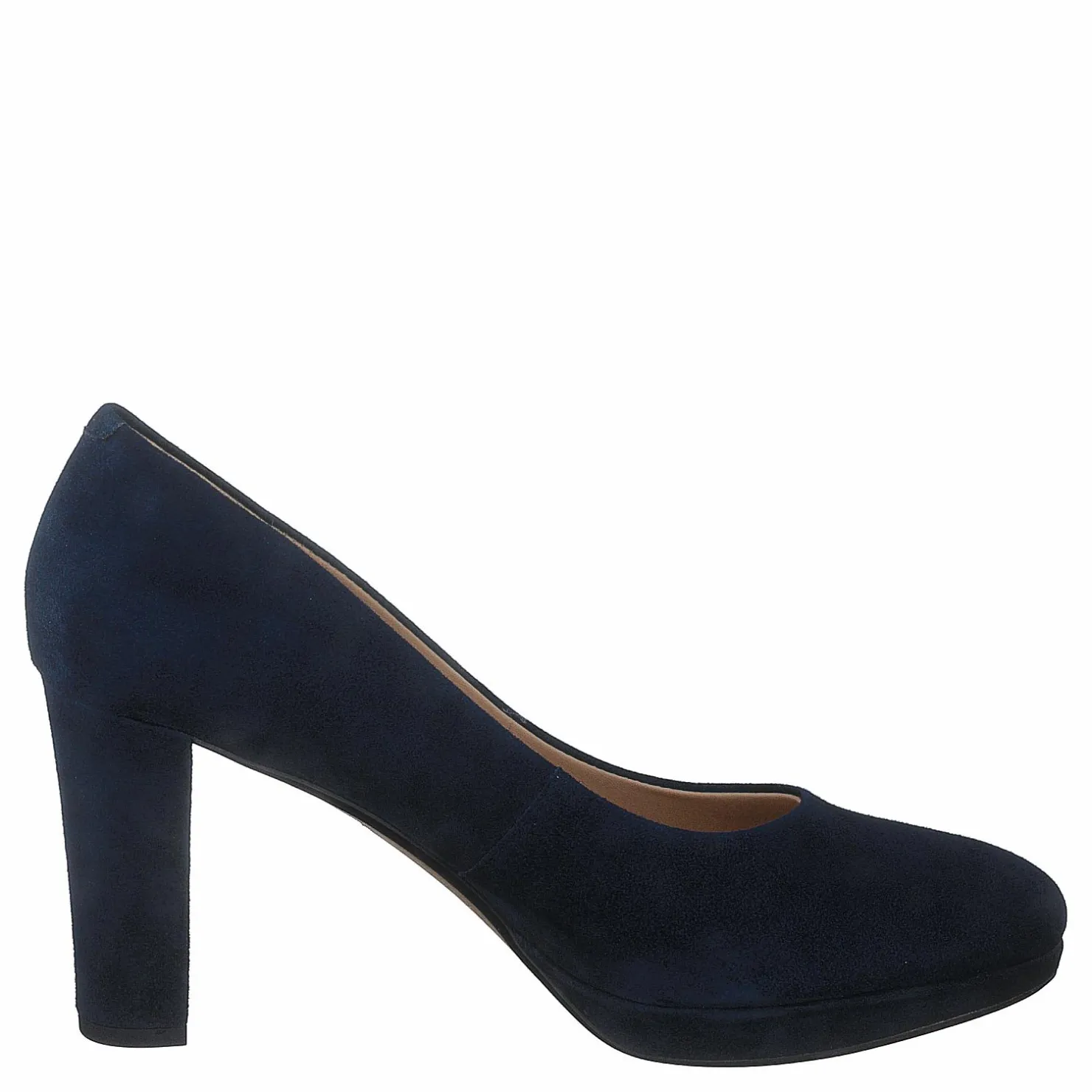 Clarks Kendra Sienna Navy Suede Blå