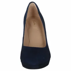 Clarks Kendra Sienna Navy Suede Blå