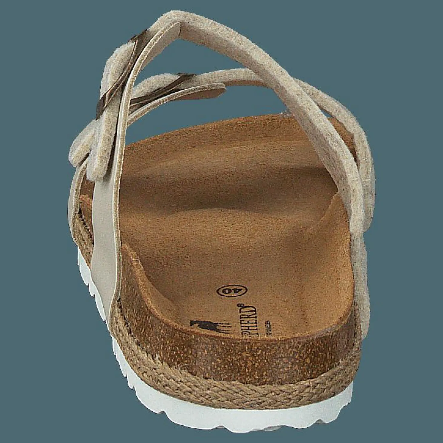 Shepherd Kicki Creme Beige och Brun Online