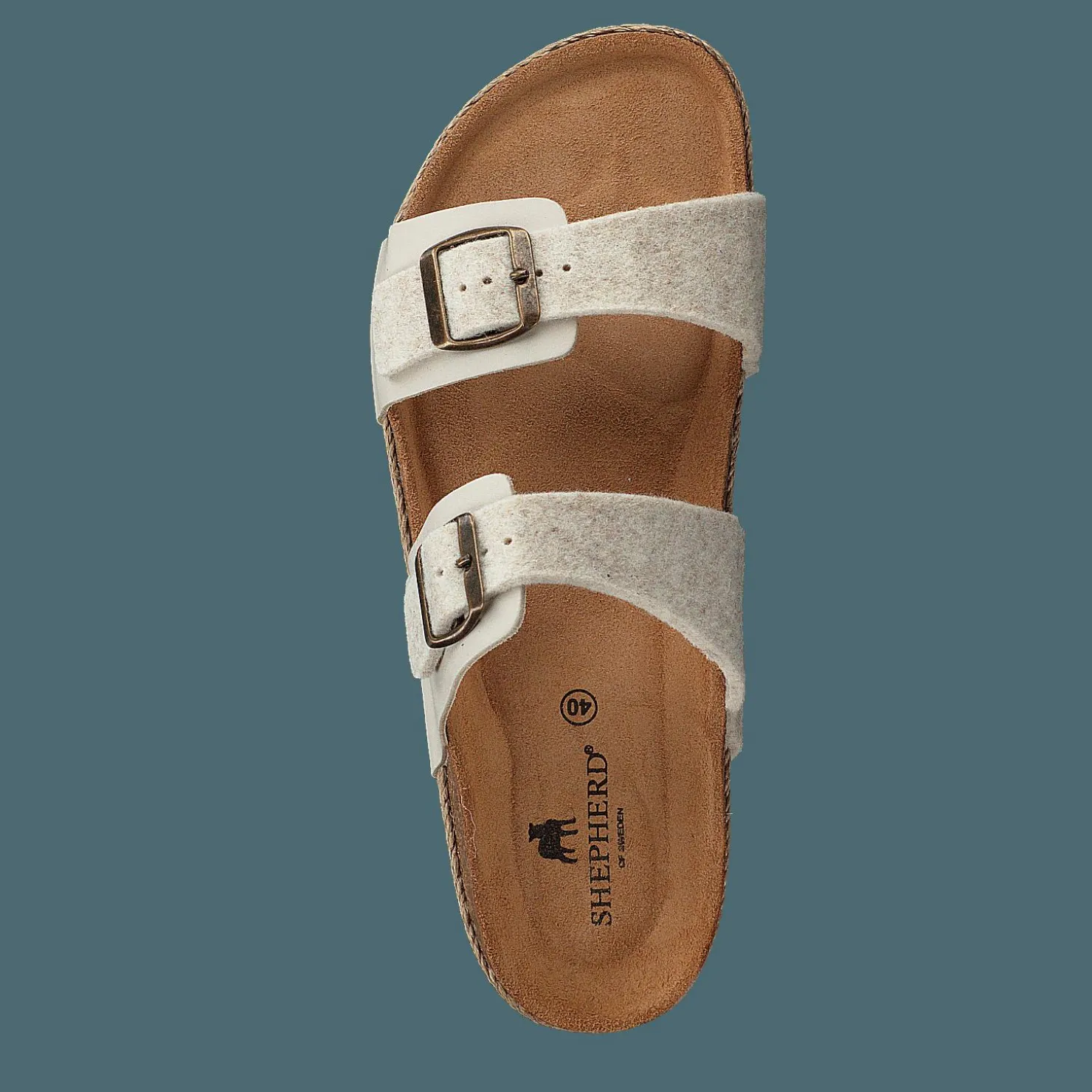 Shepherd Kicki Creme Beige och Brun Online