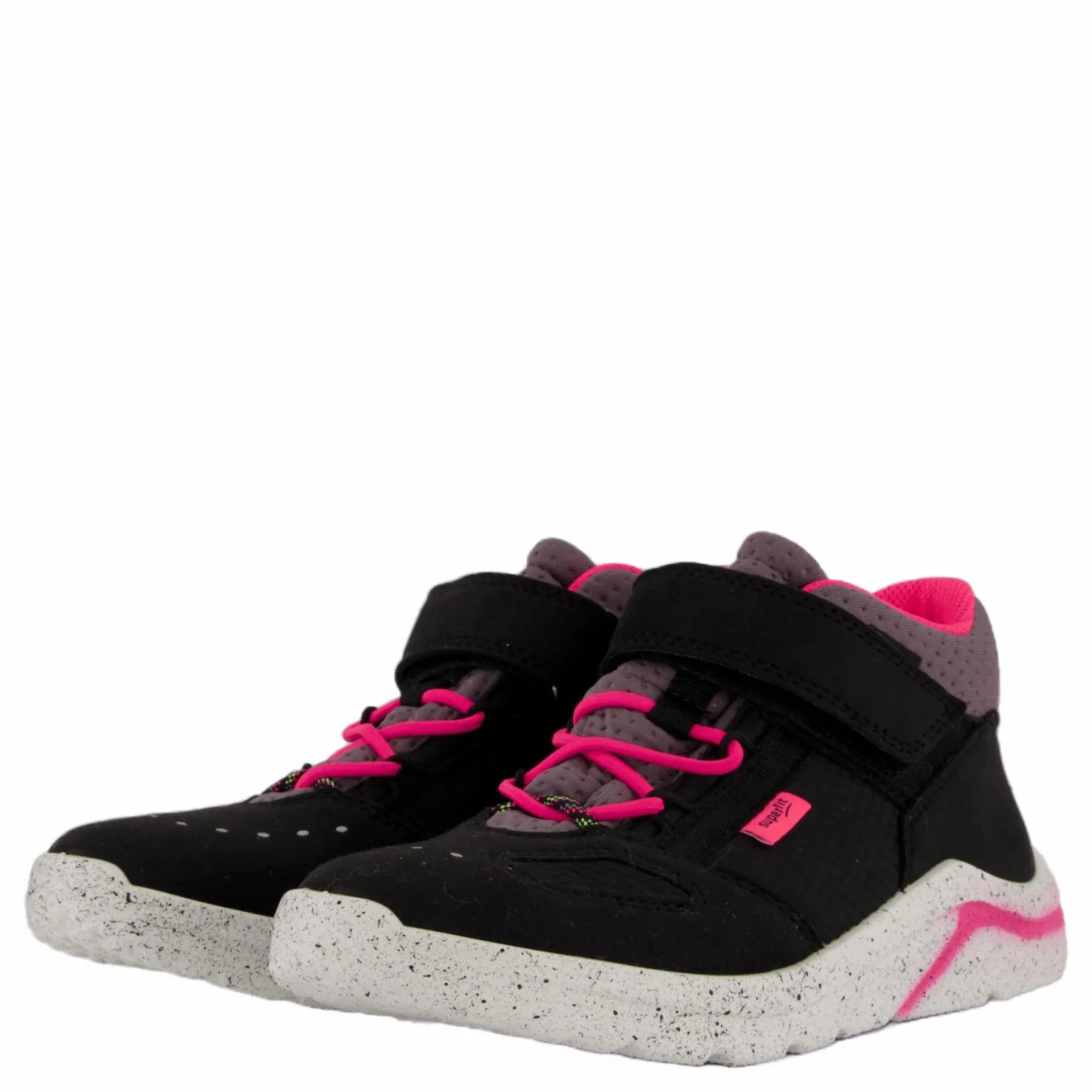 Superfit Kicks Schwarz/pink Flerfärgad Outlet