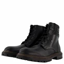 Harry Hern Kim Black Leather Svart Hot